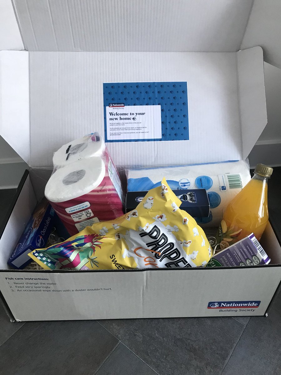 Thanks <a href="/AskNationwide/">Nationwide</a> for the little housewarming gift 😍😍🏡🏡