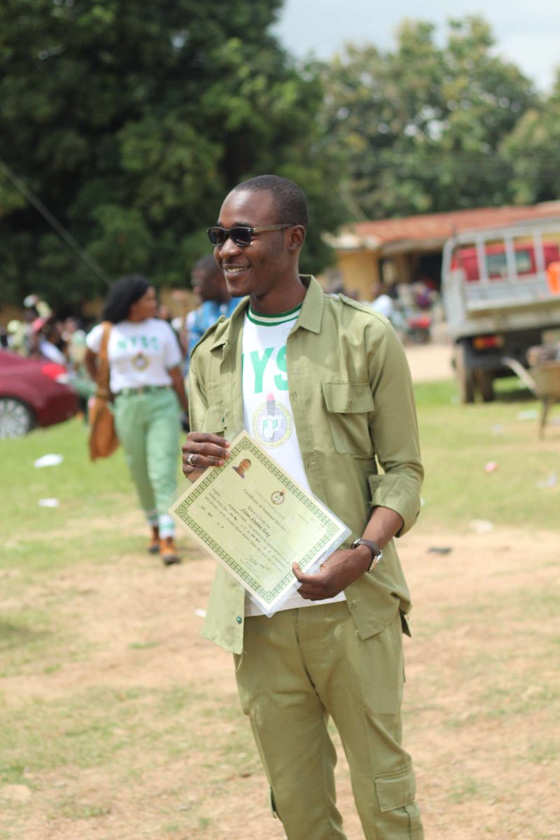sadiqduguri's tweet image. Done and Dusted. 
Alhamdulillah 
I have officially joined the Favour Market😊
#NYSC #BatchA #StreamII