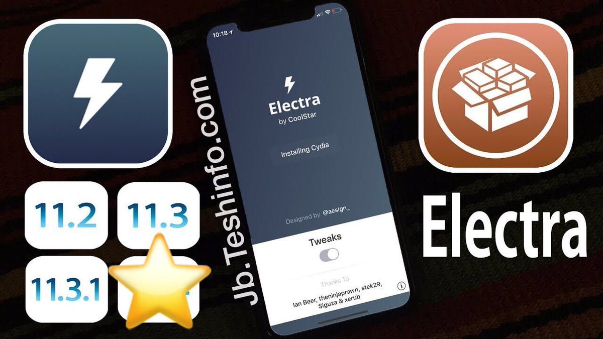 yalu_11's tweet photo. جلبريك رقم 6️⃣
⚠️ لاجهزة  : جميع الاجهزة مدعومة 
⚠️ الجلبريك : Electra  
⚠️ الاصدار الاخير : 11.2 الى 11.3.1
⚠️ رابط التحميل بدون كمبيوتر : 
•••• قريبا 
🔁 رتويت للدعم والمتابعة لتتوصل بالجديد https://t.co/cRew86ounC
