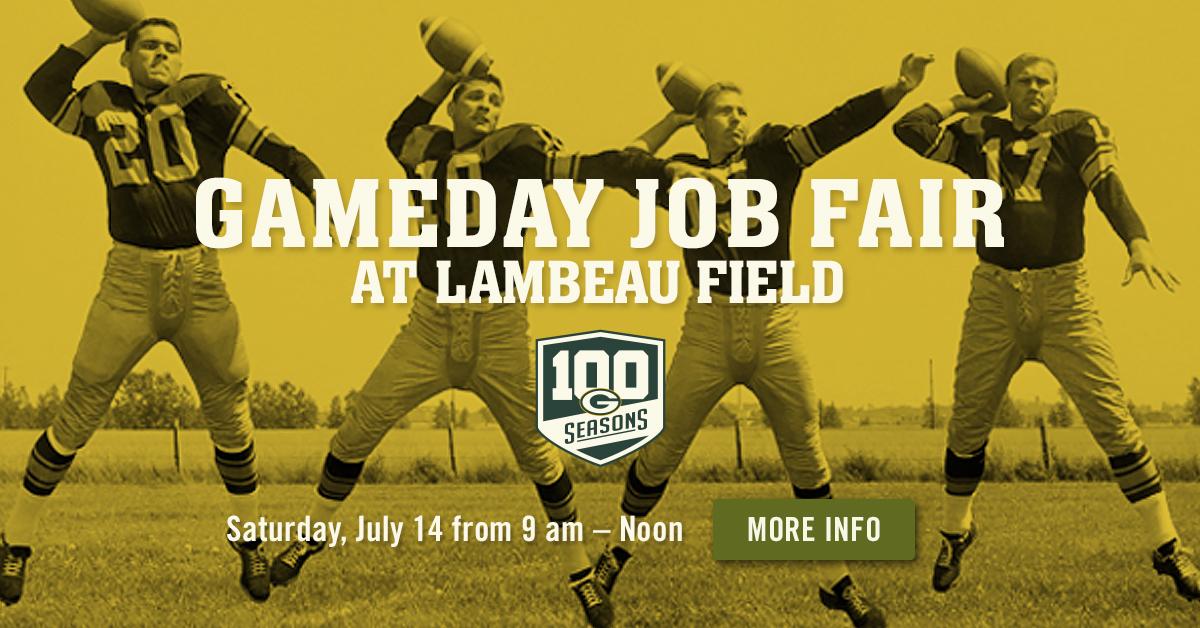 Green Bay Packers on Twitter "Join the team! Attend our Weekend