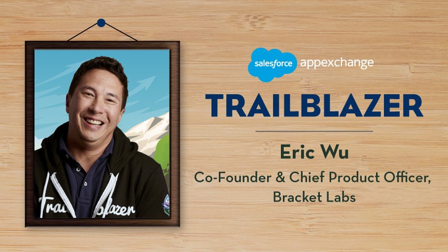 bracketlabs's tweet image. Congrats to our Co-Founder &amp;amp; Chief Product Officer @ewu on becoming a @Salesforce Trailblazer! bit.ly/2NtRp6x