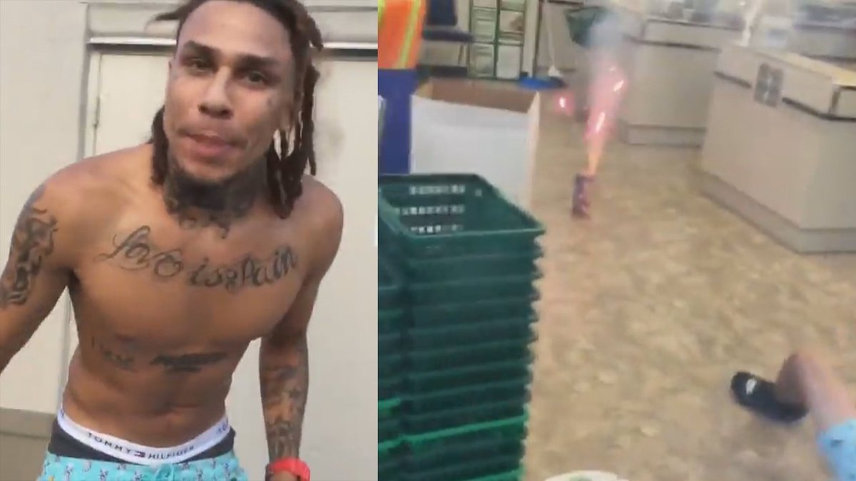 WATCH VIDEO Man sets off fireworks inside Miami-Dade store on July 4 bit.ly/2MNxRZV?utm_so… https://t.co/5QC95oOLFS