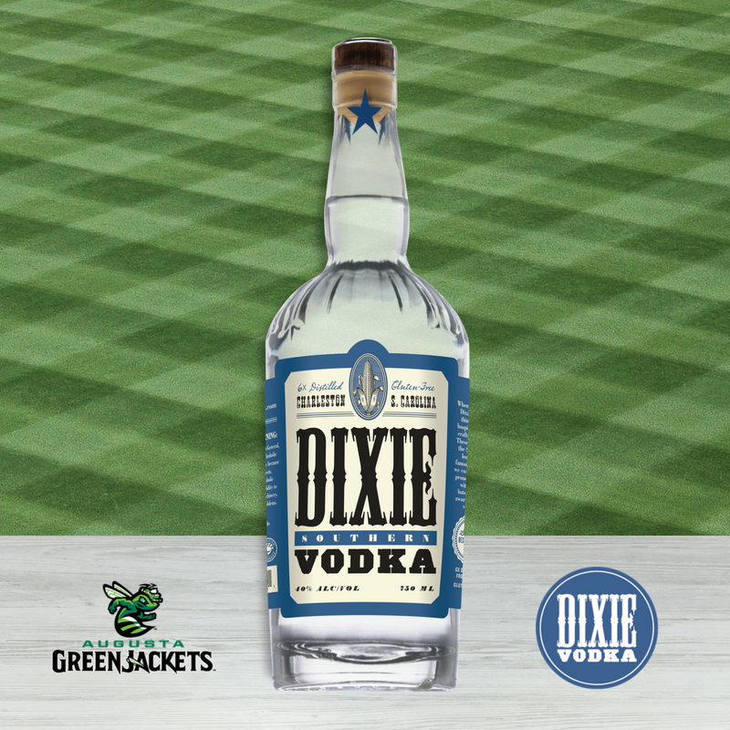DixieVodka's tweet photo. Have you heard?? #DixieVodka is the official #vodka of the @GreenJackets' @SRPPark! ⚾ Make sure you pick up a Dixie vodka #cocktail next time you're there to catch a game! #baseball #milbbaseball #AugustaGreenJackets #RaisedInTheSouth https://t.co/U53iwXj1wD