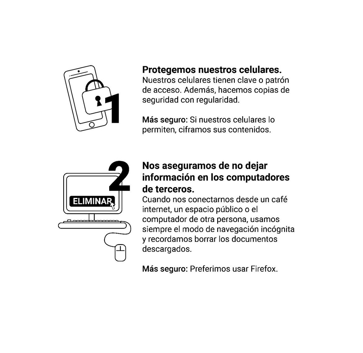 Karisma's tweet image. #AlertaLíderesSocialesEnLaW Rechazamos las amenazas y asesinatos a líderes sociales. Para sumar voces a favor de su protección, hemos compilado 10 tips de seguridad digital para líderes sociales. ¡Ayúdanos a difundir este hilo!