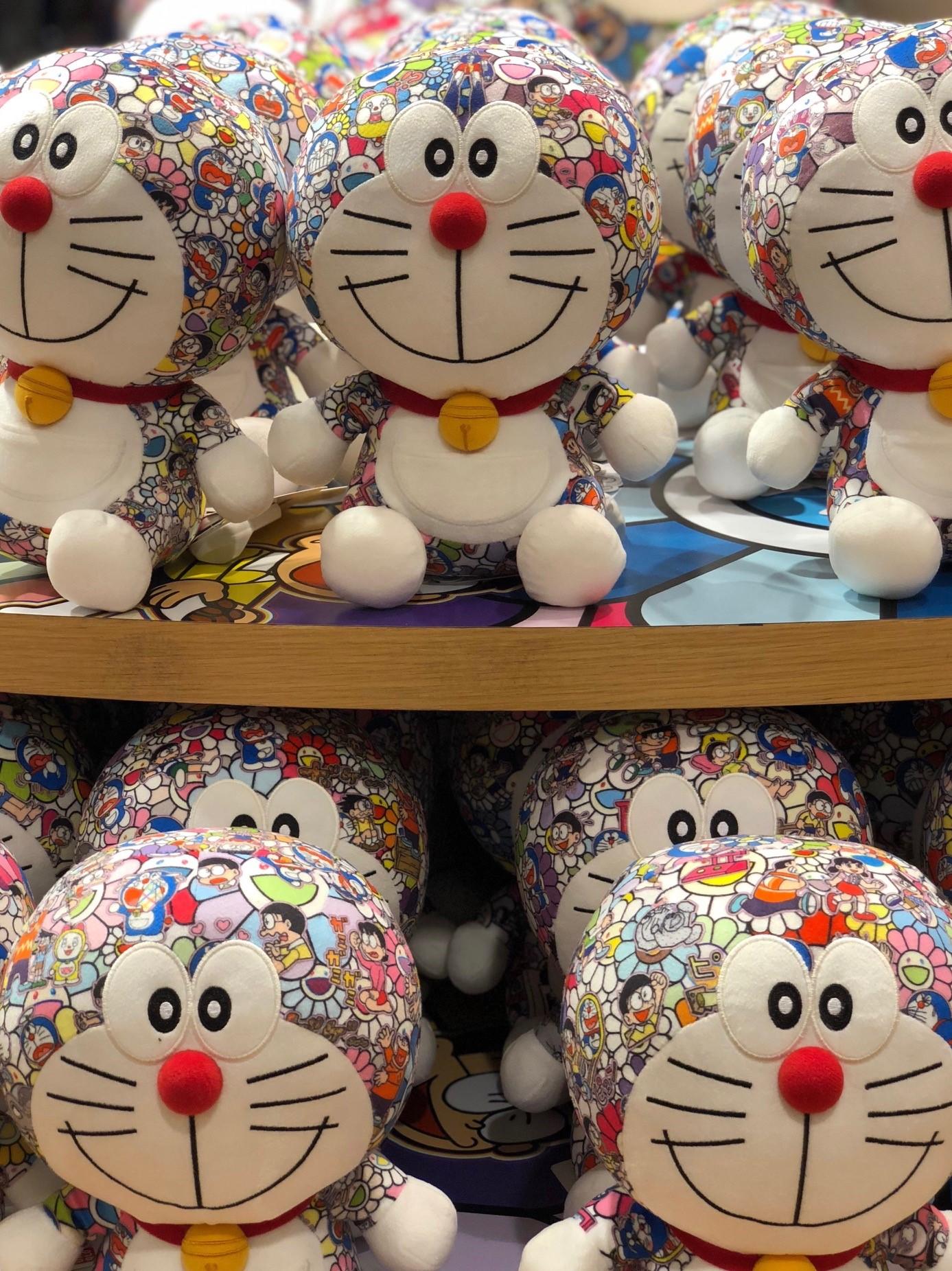 doraemon plush uniqlo
