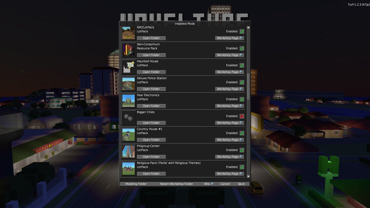 SnapperTheTwig's tweet photo. Small patch today, 1.2.3. Adds the often requested "Mod picker" screen + some bugfixes https://t.co/L8Puo0a20L