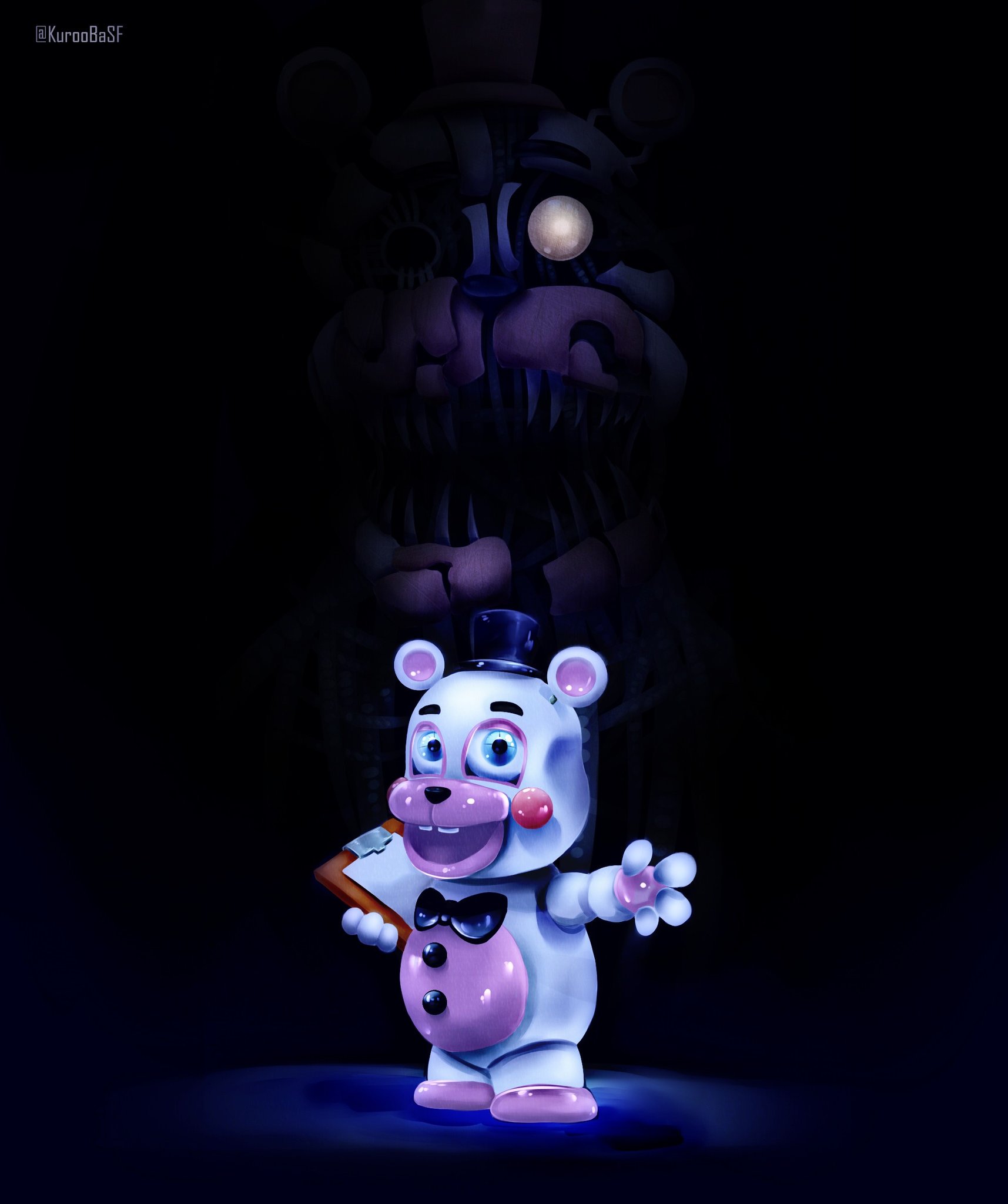 Molten Freddy and Helpy (Fnaf)