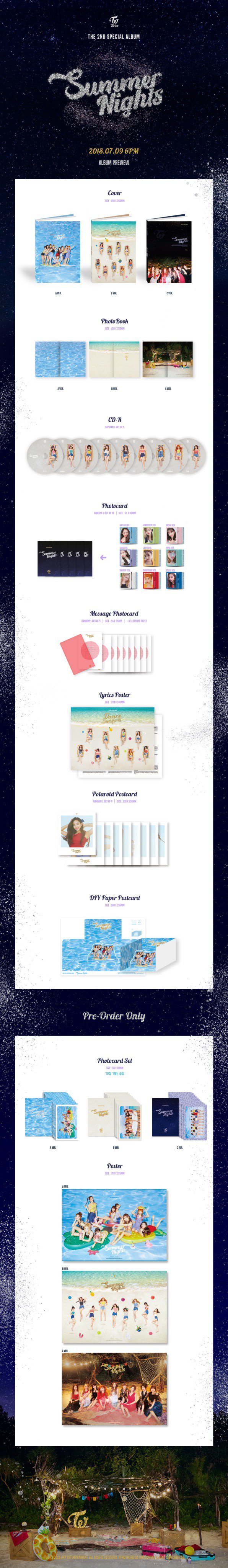 Twice Twice The 2nd Special Album Summer Nights Album Preview Dance The Night Away 18 07 09 6pm Twice 트와이스 Summernights Dancethenightaway T Co Mh5uxvd1cj Twitter