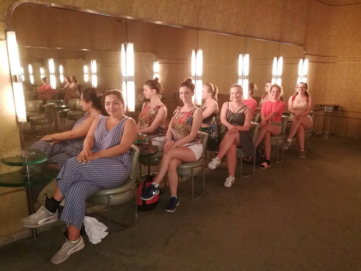 Rockettes wannabes at Radio city....