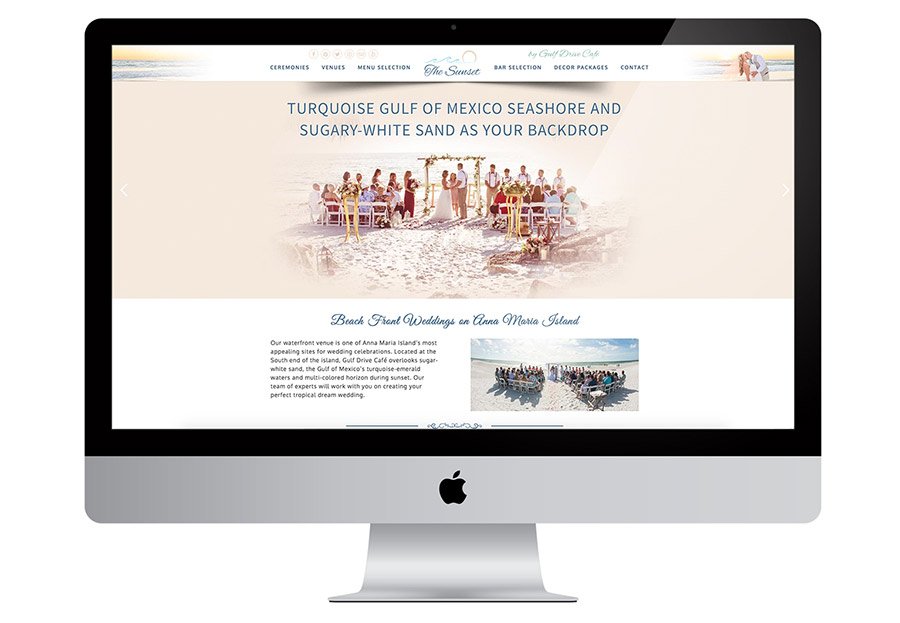 ZoraCreative's tweet photo. Looking to get married on the white sugary beaches and emerald waters of Anna Maria Island? We just finished The Sunset Weddings' new website - take a look and find out more! https://t.co/zFNJazVX8i #annamariaisland #weddings #webdesign #website #webdevelopment #beachweddings https://t.co/ALMHIROmUF