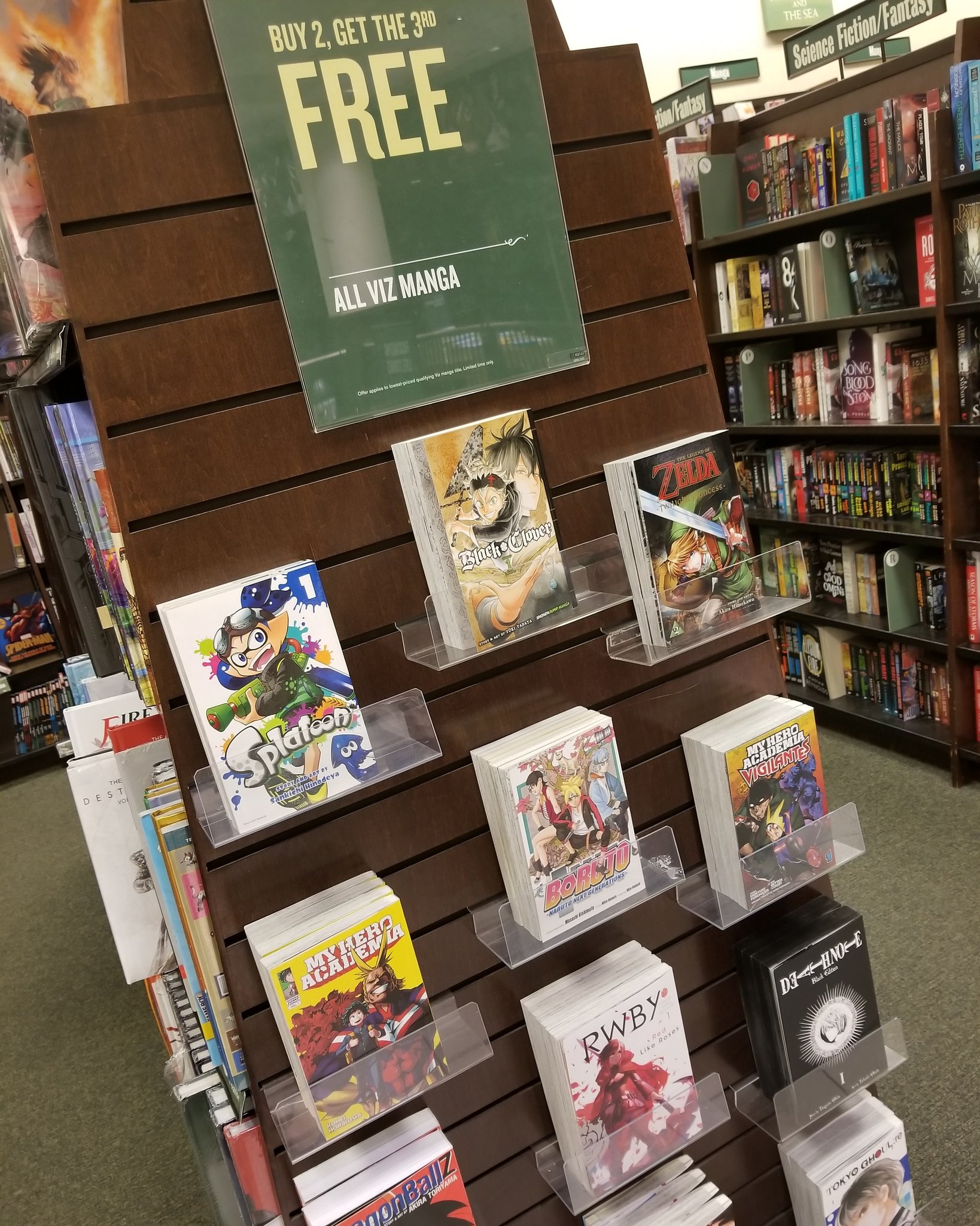 Barnes And Noble All Viz Manga Are Buy 2 Get The 3rd Free Stock Up On Your Favorite Manga Series Now Or Start A Brand New Manga Series Now Bnirvinespectrum Barnes And Noble All Viz Manga Are Buy 2 Get The 3rd Free Stock Up On Your Favorite Manga Series Now Or Start A Brand New Manga Series Now Bnirvinespectrum