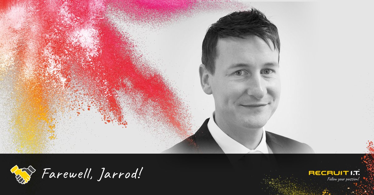 RecruitIT's tweet photo. Today we farewell Jarrod Ross after 7 good years with Recruit I.T.

His parting thoughts in his final update: https://t.co/5K41CUFBK7

It has been an absolute pleasure working with you, Jarrod. All the best!

#NZJobs #FollowYourPassion #RecruitIT #NZIT #ITJobsNewZealand https://t.co/CNaoNUbRxv