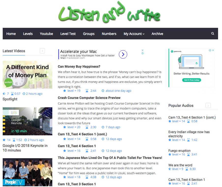 listenandwrite's tweet photo. Listen-and-Write have updated now. All new design is available now!
https://t.co/a807jVArnZ https://t.co/TYZA6TEM1B