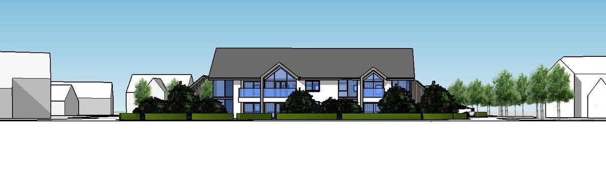 spatialgardner's tweet image. Housing scheme about to go in for planning