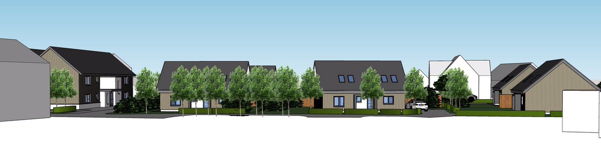 spatialgardner's tweet image. Housing scheme about to go in for planning