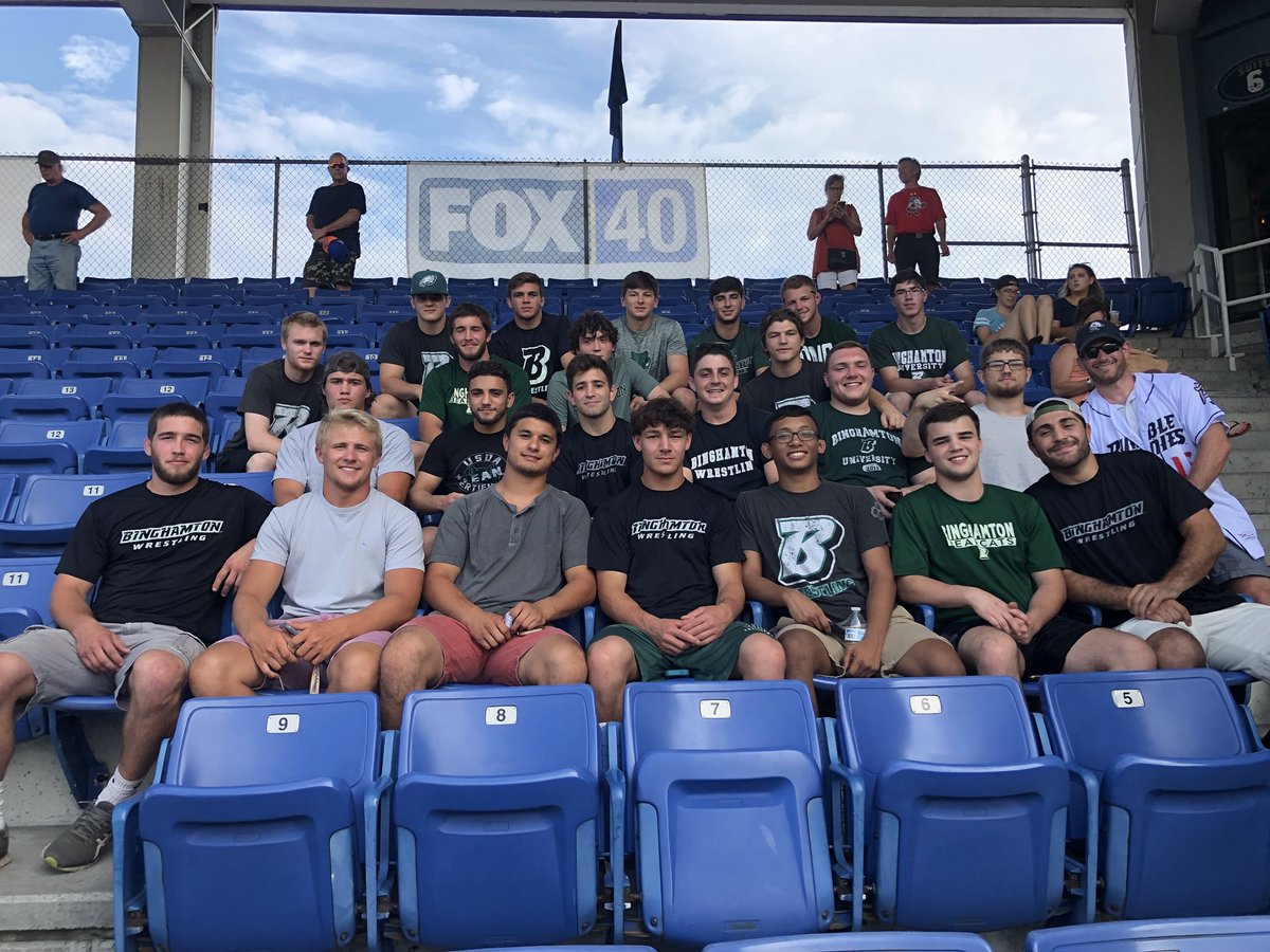 Thanks for having us, <a href="/RumblePoniesBB/">Binghamton Rumble Ponies</a>! ⚾️