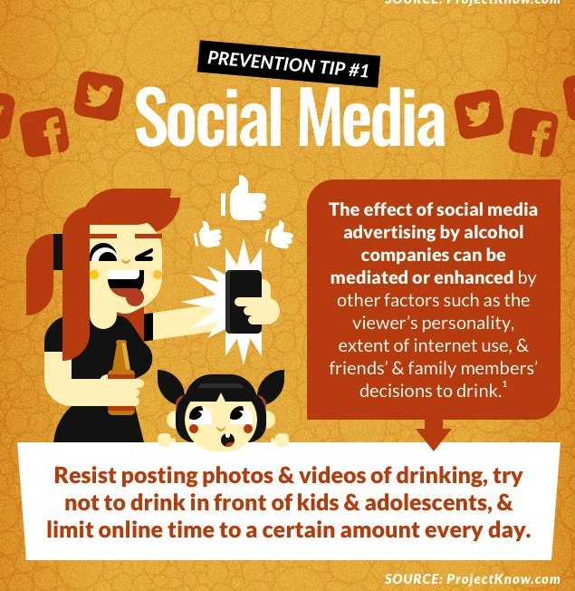 KnowAddiction's tweet image. Alcohol Abuse Prevention Tip #1