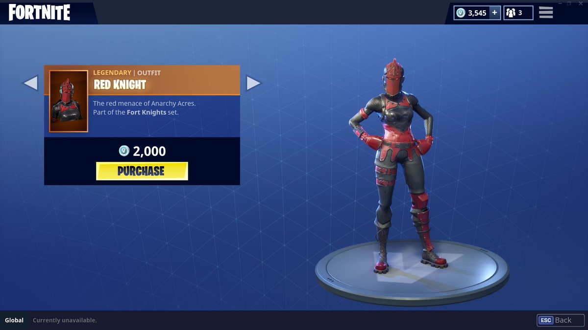 9 replies 3 retweets 34 likes - fortnite item shop red knight
