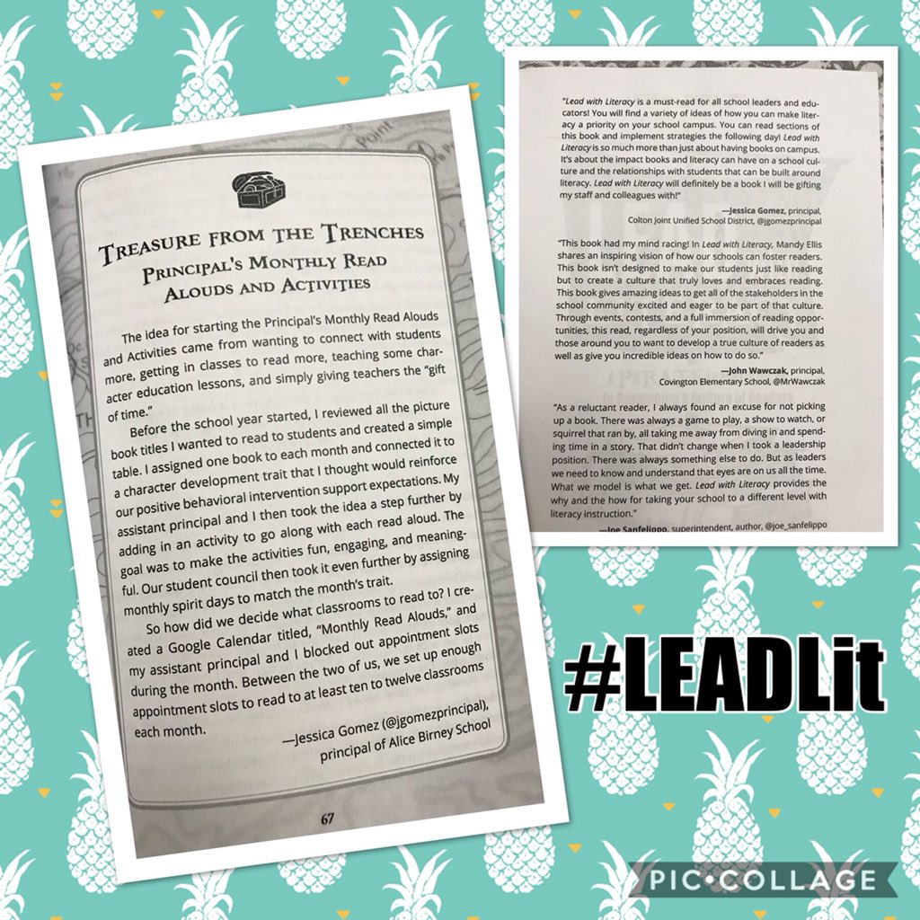 mrsjessgomez's tweet photo. So excited to have received my hard copy of Lead with Literacy! TY @mandyeellis for the kind words & the privilege to be able to contribute in a small way to your AWESOME book! A must-read! #LEADLit #leadlap #tlap #momsasprincipals #principalsinaction #leadlearner #leadreader https://t.co/BQhEGv5Dxr