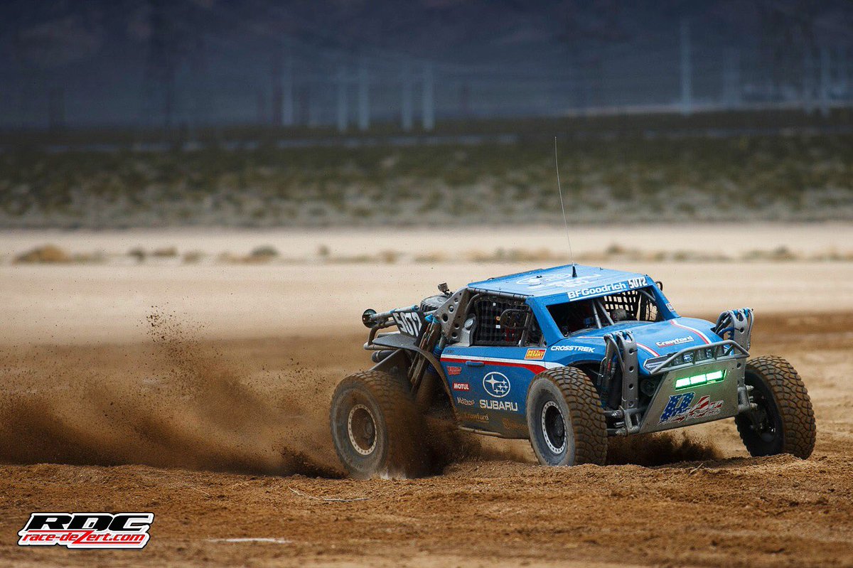 GrabowskiRacing's tweet photo. Throwback from The Mint 400. Photo by @racedezert π€πΌ | Sponsors: @crawfordmotors @subaru_usa @BFGoodrichTires @kingshocks @TerribleHerbst @HerbstSmithFab @RallySportTweet @JEPistons1 #gglighting #mckenzies #proamracing #crosstrekdesertracer #suburro https://t.co/ISeDNkMn3Y