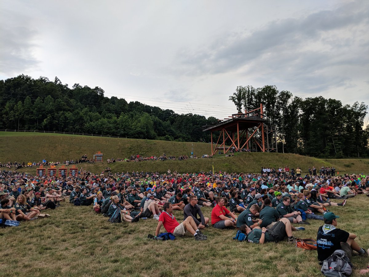 bryanonscouting's tweet photo. #VenturingFest is coming to a close. I met so many great Venturers and Venturing Advisors. Looking forward to telling their story in @BoysLife and @scouting magazines. https://t.co/8RPeDc7dUo