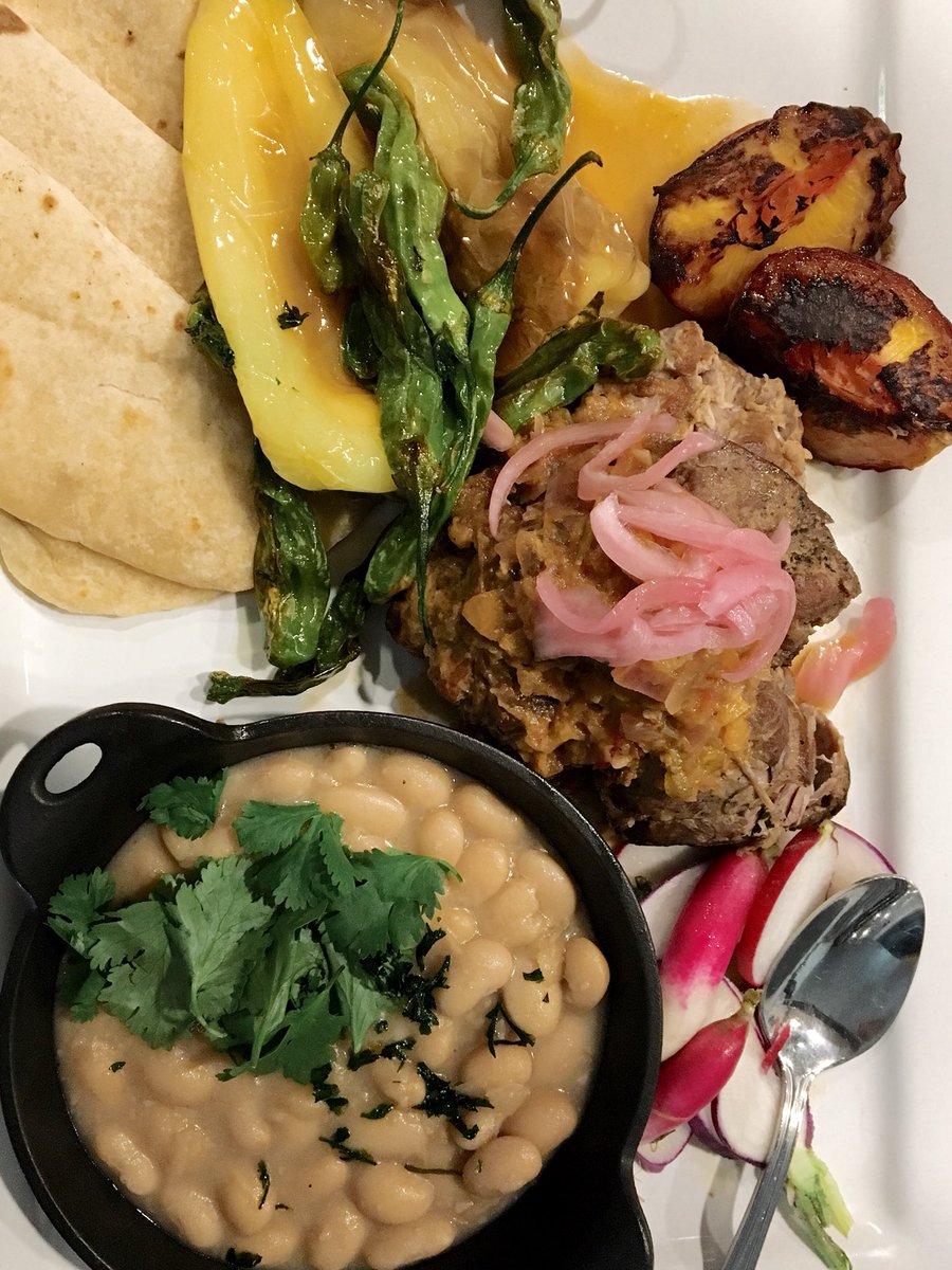 Tonight’s Thursday night dinner. @Niman_Ranch pork shoulder. Tomato and watermelon salad too! <a href="/SlowFoodSac/">Slow Food Sacramento</a>