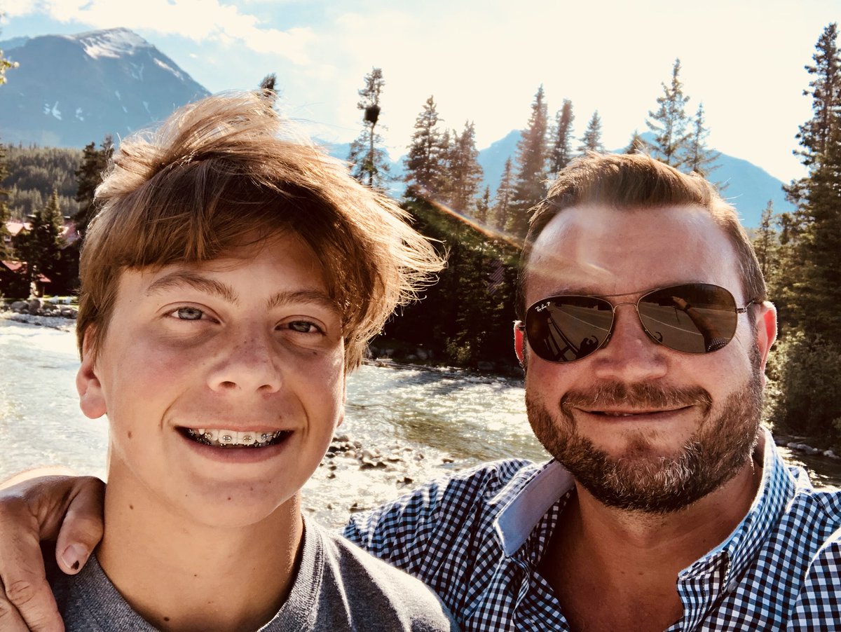 Me and my buddy <a href="/WillLeman/">Will Leman</a> at <a href="/theposthotel/">The Post Hotel</a> 
#LakeLouise #OhCanada <a href="/YPO/">YPO</a> #HeliHike