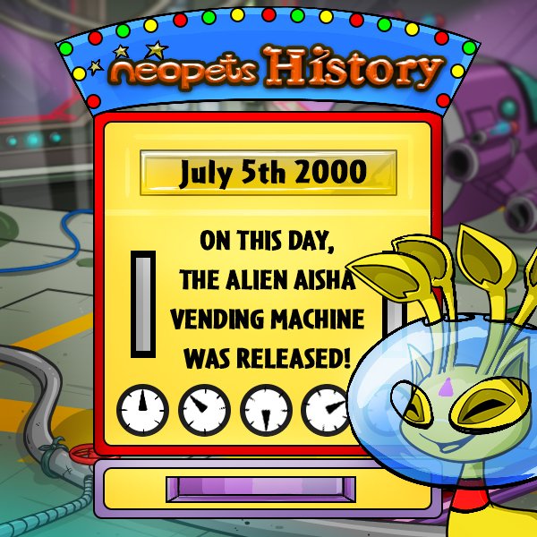 Neopets Alien Vending Machine Beauteous Neopets On Twitter Happy 48 Year Anniversary To The Alien Aisha Neopets Alien Vending Machine Beauteous Neopets On Twitter Happy 48 Year Anniversary To The Alien Aisha