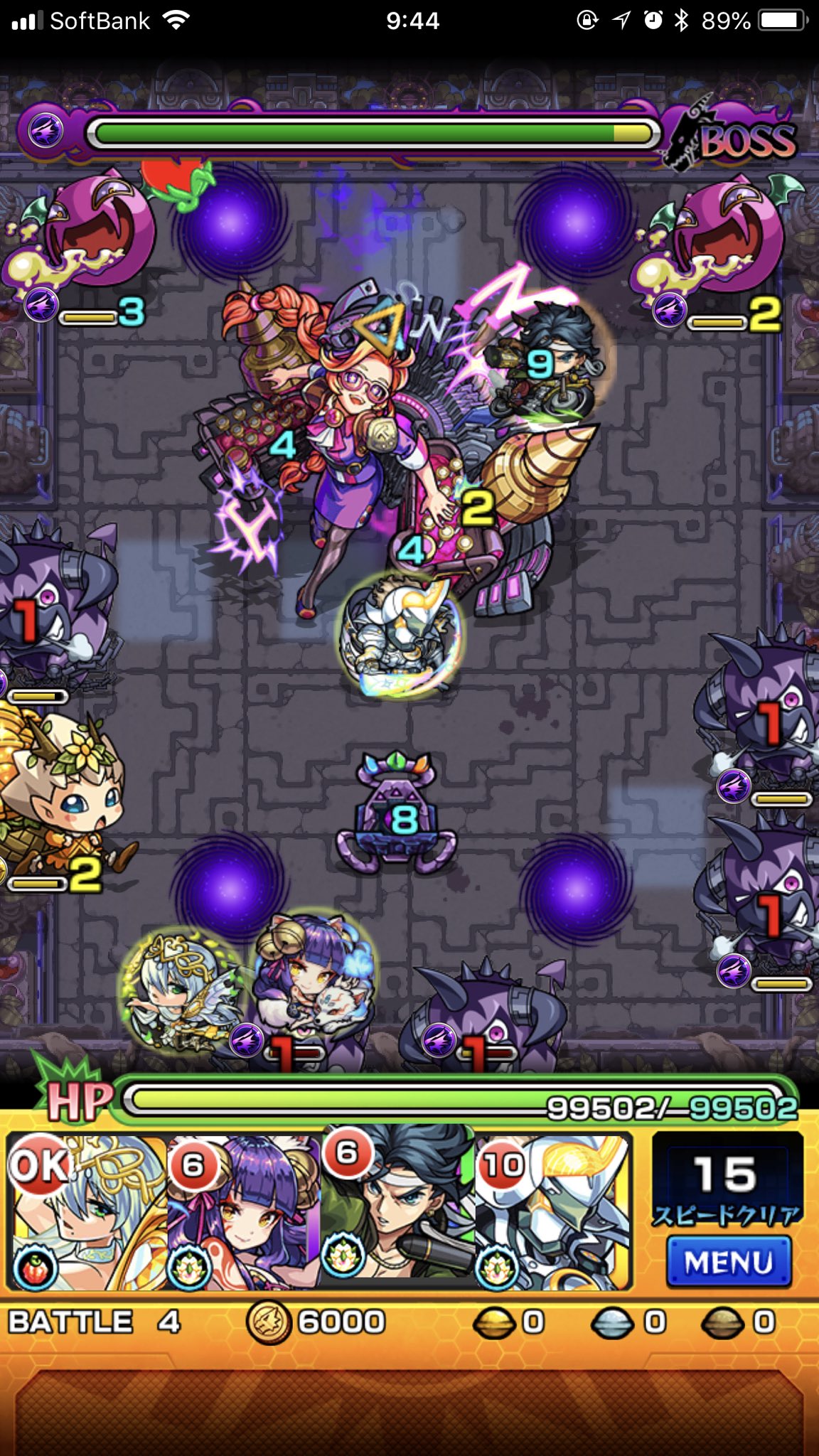 モンスト 常闇の神殿 修羅場 弐 2 の適正 攻略パーティとわくりん モンスト攻略スタディ