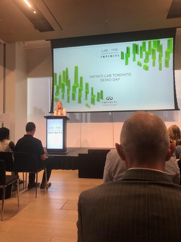 PaulAmendola's tweet photo. Thrilled to be part of the vibrant tech ecosystem in Toronto that brings together talented entrepreneurs under one roof. Congrats to all those who pitched tonight. You knocked it out of the park! #INFINITILAB https://t.co/r4rNyj0Z7E