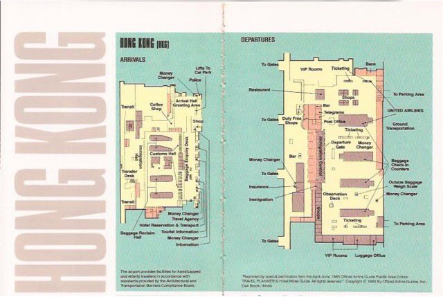 Airline Maps On Twitter Onthisday Hong Kong Kai Tak Airport