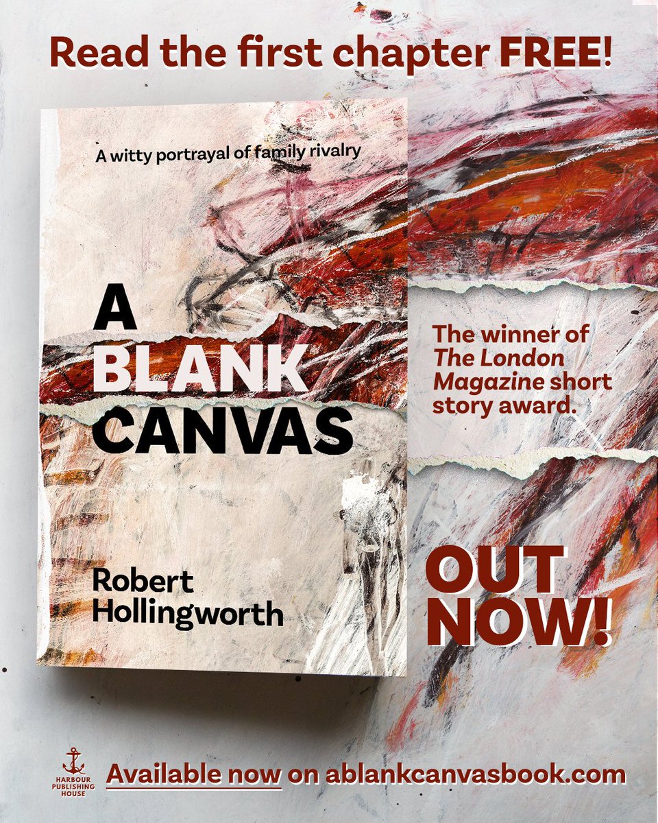 harbour_pub's tweet image. Start your weekend the right way... download the award-winning first chapter of A Blank Canvas for FREE! ablankcanvasbook.com
#harbourpublishing #ablankcanvas #samplechapter #freesample #australianauthor #ContemporaryArt