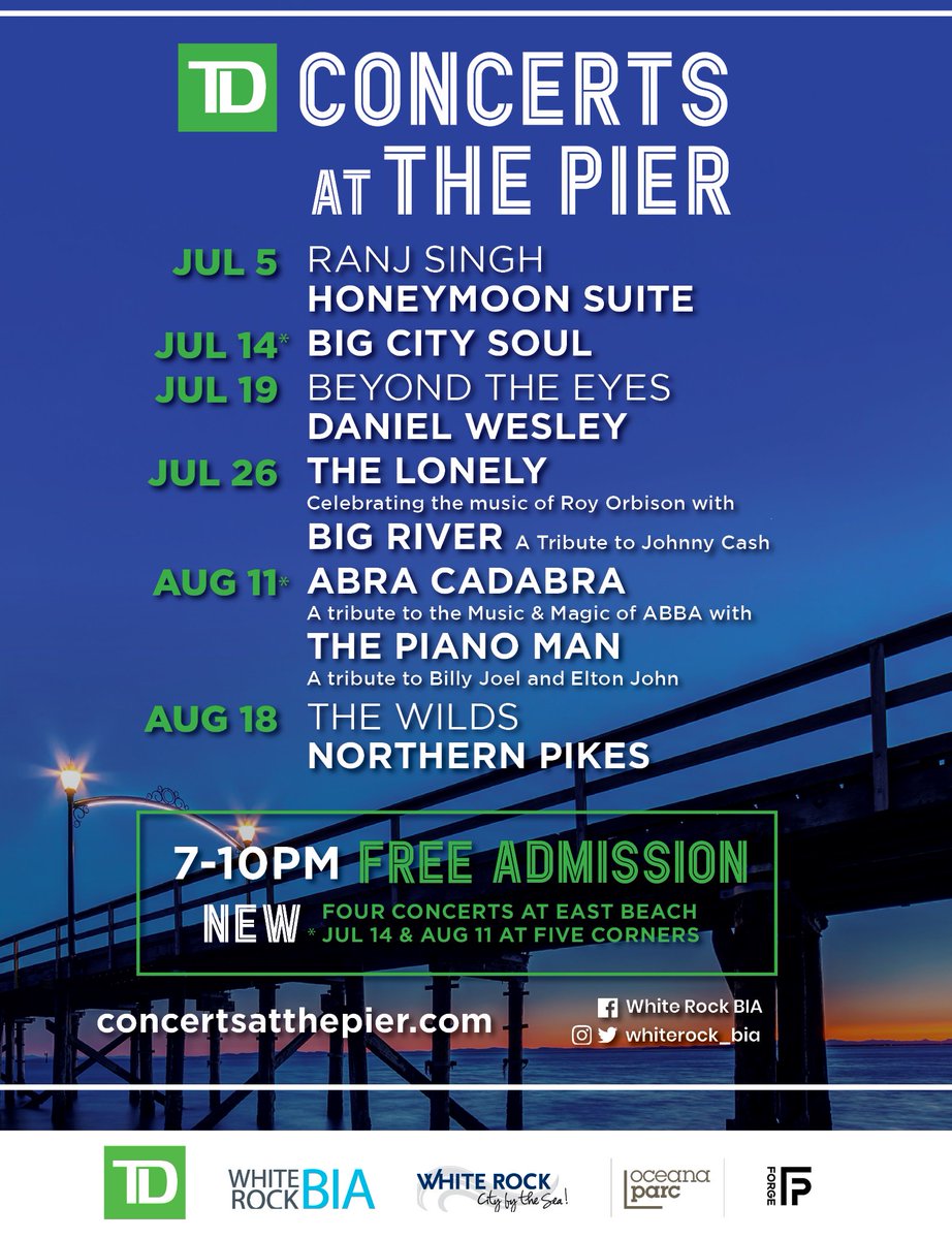 107.7 Pulse FM (@pulse1077) on Twitter photo Join The #PulseFMStreetTeam at TD Concerts at the Pier in White Rock! 7pm to 10pm tonight. Presented by <a href="/WhiteRock_BIA/">White Rock BIA</a> @WhiteRockCity #PartyAtThePier #ConcertsAtThePier #Pulse1077 Join The #PulseFMStreetTeam at TD Concerts at the Pier in White Rock! 7pm to 10pm tonight. Presented by <a href="/WhiteRock_BIA/">White Rock BIA</a> @WhiteRockCity #PartyAtThePier #ConcertsAtThePier #Pulse1077
