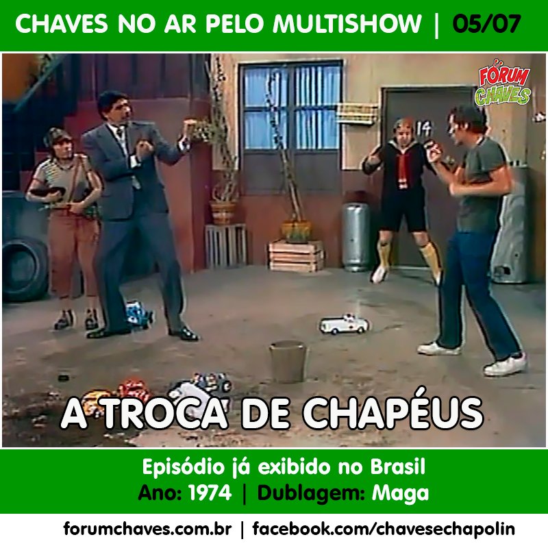 Fórum Chaves on X: Altos efeitos especiais #ChavesNoMultishowEp212   / X