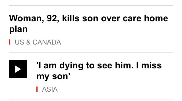 As headline pairings go, this weeks effort from the <a href="/BBCBreaking/">BBC Breaking News</a> will take some beating