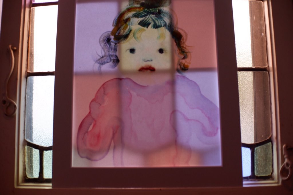 suikatomelon1's tweet image. #秩父表参道lab で5月初旬まで開催されていた #ViewingPoint 。それぞれの個性が強調されつつも、一体感のある楽しい展示でした。どの作品も色遣いが独特で欲しくなりました。
#新藤杏子
#岡田菜美
#藤本まり子
#高橋淳
#長坂絵夢