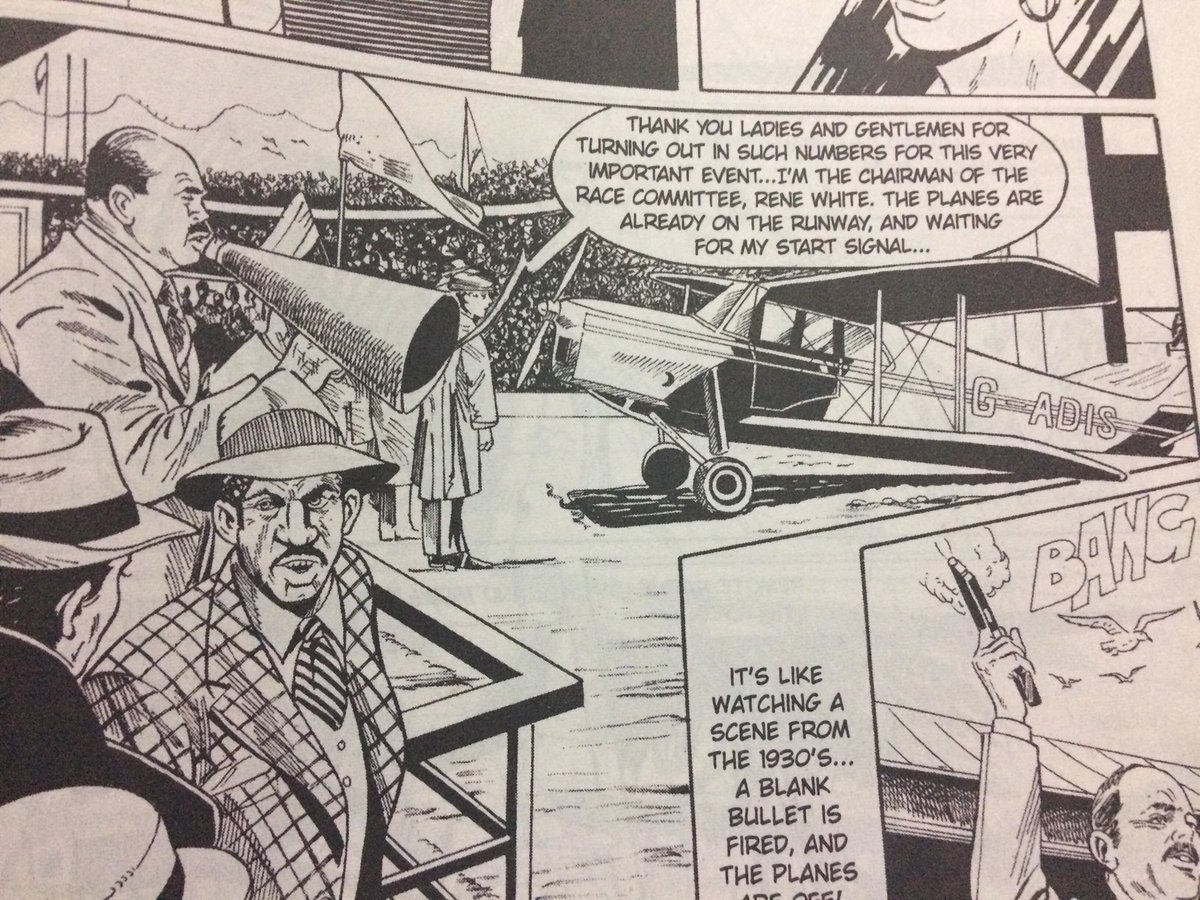 Chronicle_Tweet's tweet photo. Read the latest Phantoms World from Frew &amp; spot this? Rene White is now also a chairman of the race committee which is apparently an important event! #comics #thePhantom #Fantomen #Fantomet #FrewCrew #Felmang https://t.co/wc0oJH8IQQ