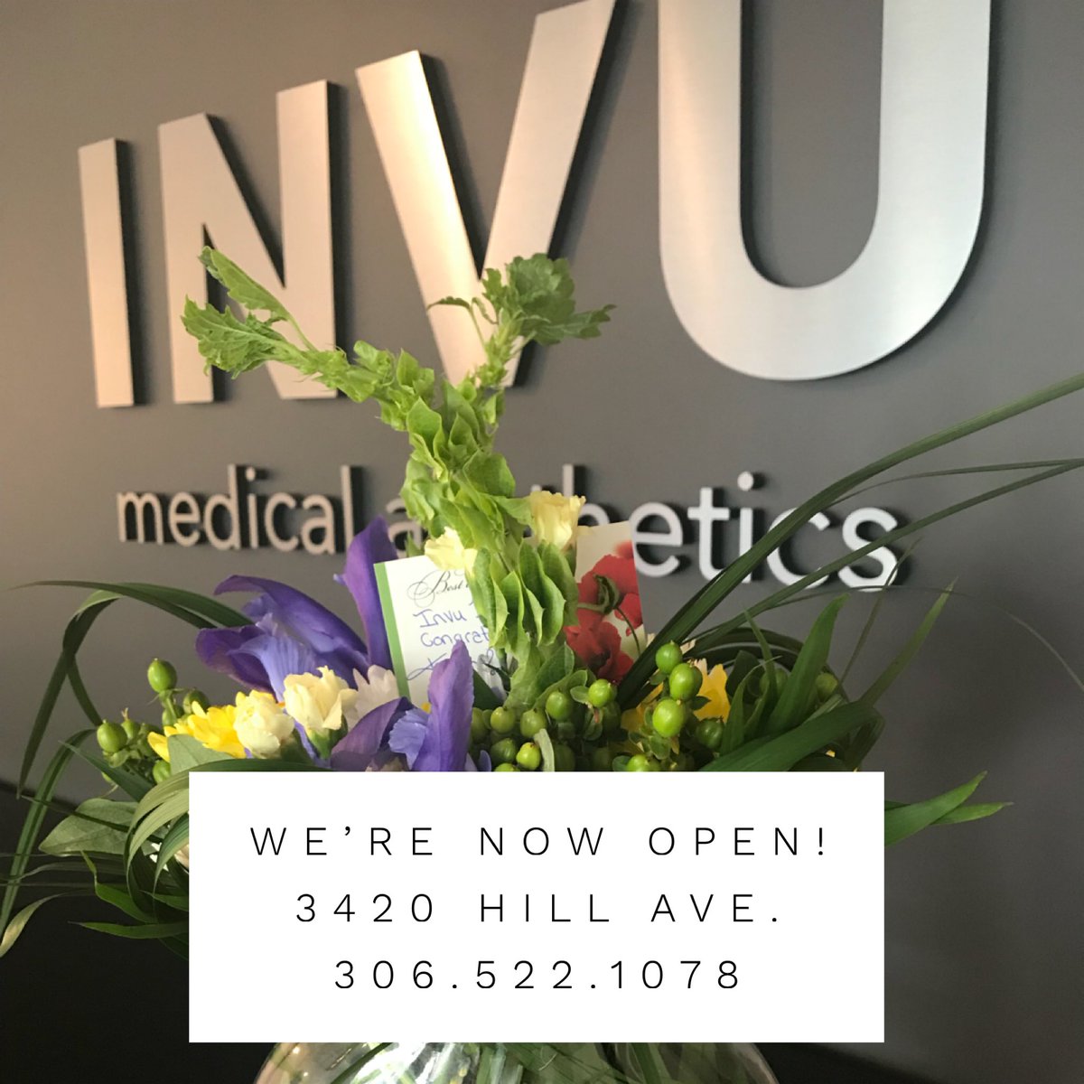 Invumedical's tweet photo. We look forward to seeing you at our new location!

3420 Hill Ave.
306.522.1078

Botox | Juvederm | SkinMedica | Vivierpharma | ZO Skin Health | ZO Medical | Latisse | QYK Sonic | enVy Pillow | peels https://t.co/yNHlmeeFHd