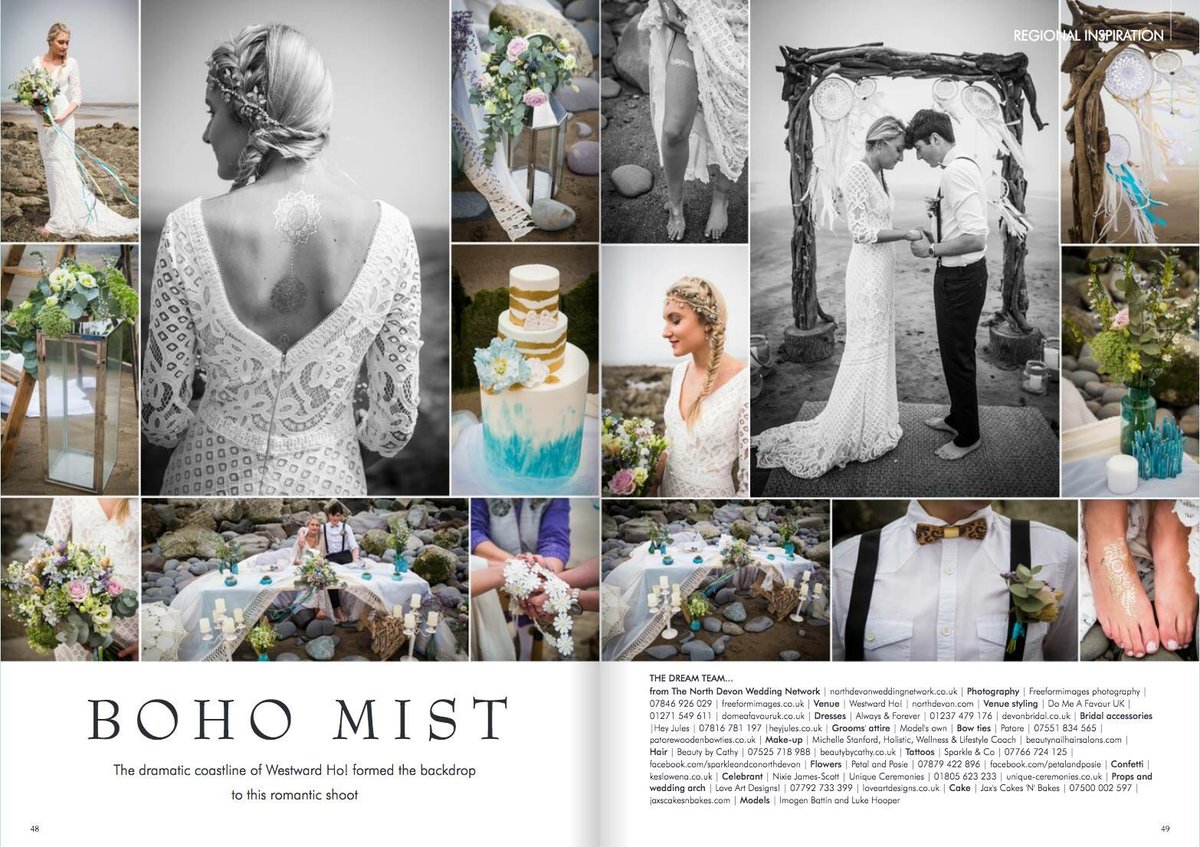 freeformimages's tweet image. Just look at this incredible styled shoot * B O H O M I S T * by myself @freeformimages &amp;amp; members of @NDWedNetwork styled by @DoMeAFavourUK @loveartdesigns1 @Devonbride @heyjulesbridal and more thanks to @ClaireWedding &amp;amp; @CWM_YDCW for publishing 💞🌿 #bohochic