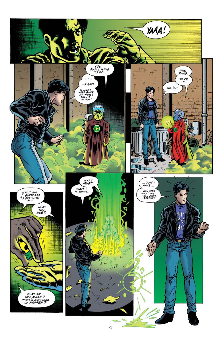 bestofrayner's tweet photo. “You shall have to do.” 
— Green Lantern #90 (1990) https://t.co/4kQiOW0VJ9