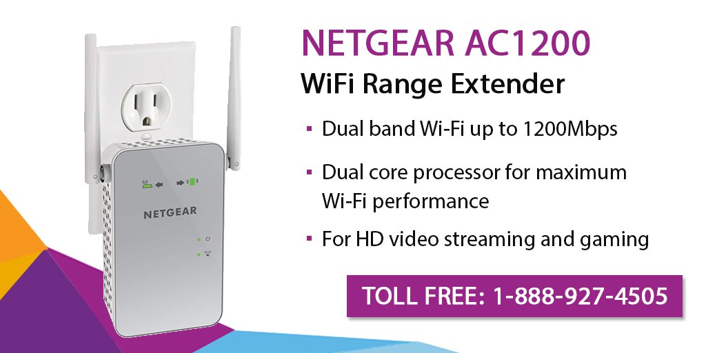 netgear_help's tweet image. NETGEAR AC1200 compatible with any router and provides WiFi for HD video streaming and gaming even in remote places of your home.
#NetgearWiFi #mywifiextnet #mywifiextlogin
For more info visit: mywiefiext.net