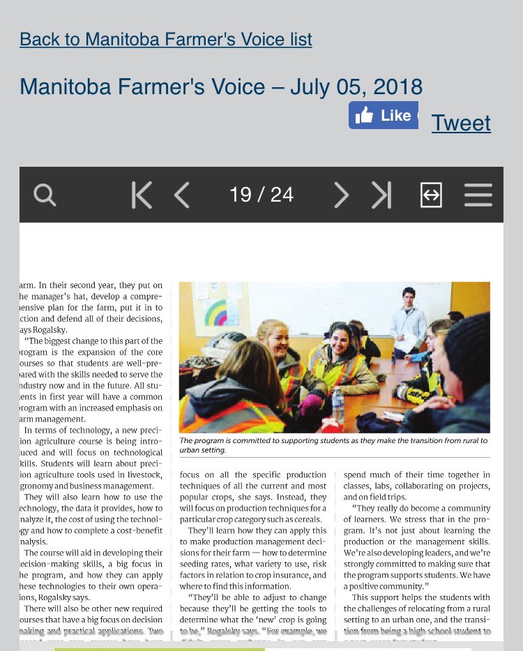 Made my big debut in the Manitoba Farmers Voice magazine...can’t wait to be verified on twitter...will also be autographing magazines at the Glenora Mall...TBA