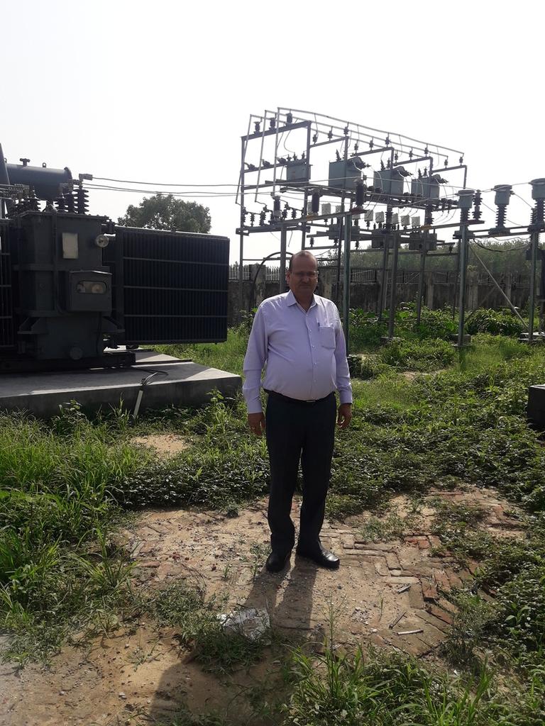 Inspection  of 33/11 KV substation Jankheda (Rampur maniharan) Saharanpur done &amp; progress of fdr.bifurcation&amp; remedial action of tripping problem suggested.
