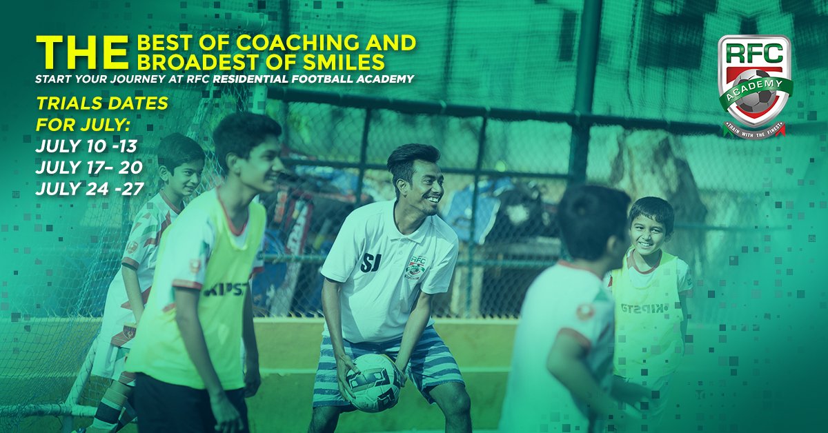 RFCFA_Football's tweet photo. Do you dream of playing football professionally? RFCFA will help you chase it! Register for trials now, and you can be one step closer.
Head to Brigade Orchards  on the 10th-13th, 17th-20th and 24th-27th of July to participate, and #Trainwiththefinest
#RFCFA #RFCFootballAcademy https://t.co/8taSaIL9tC