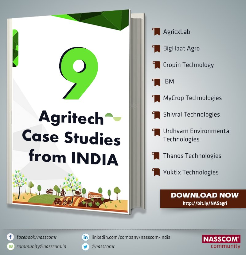 NasscomR's tweet photo. From Kashmir to Andaman, from Gujarat to Telengana, which agritech startups are transforming India? Who is spraying pesticides with drones? Who is monitoring cold storages with IoT? Who has digitised 90000 farms already?

It's all here https://t.co/E9kKVbi8G3 

#AgritechIndia2018 https://t.co/F1rF9m19lu
