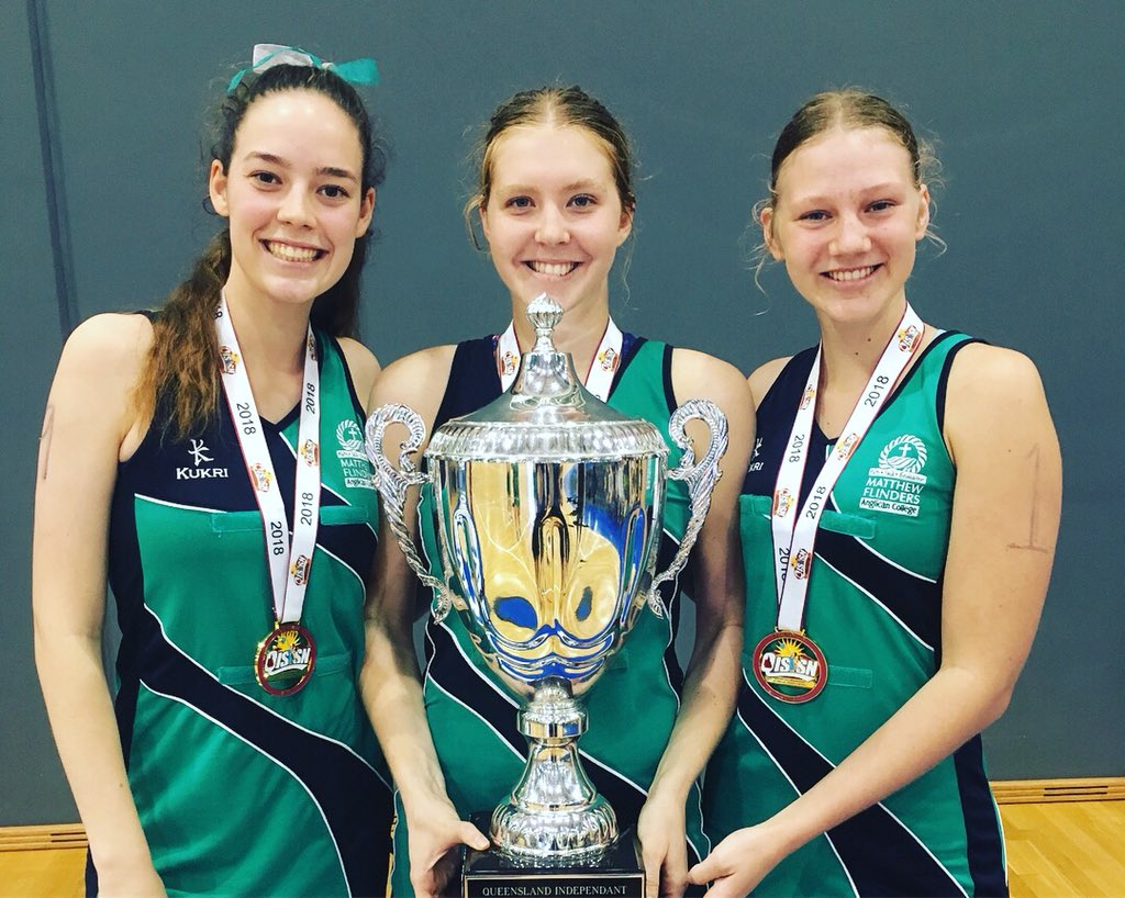 netball_mfac's tweet photo. Congratulations to this wonderful group of young ladies, we could not be any prouder!! Back to back QISSN Champions!! 🏆💙💚🎉#qissn2018 #proudesttobeflinders https://t.co/LXodnXJs01