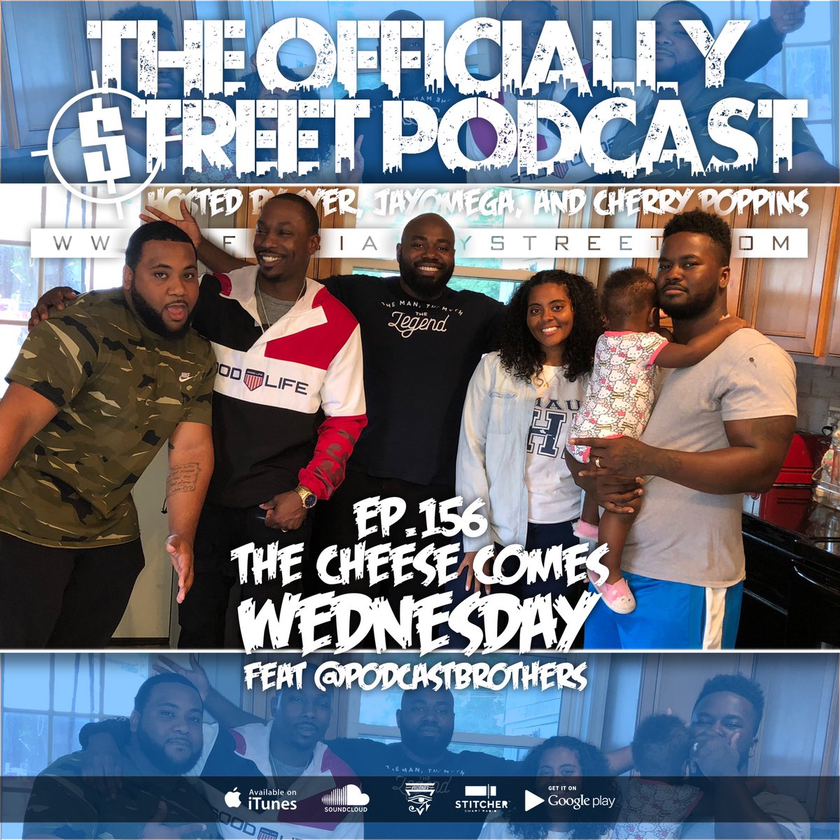 TOSPodcast_SO's tweet photo. #TOSPodcast EP.156 features our good brothers that hail from Trenton, NJ - THE @Podcastbrothers 💯🔥💪🏿 {LAUGHS ON LAUGHS ON LAUGHS}
“The Cheese Comes Wednesday” 🧀📅
https://t.co/uU2OEkqfeN
#TOSPodcast156 #ESSOFridays #WatchYourLife #PodsInColor #trypod #podbrosnj #comedyu https://t.co/YlWKfHDoGT