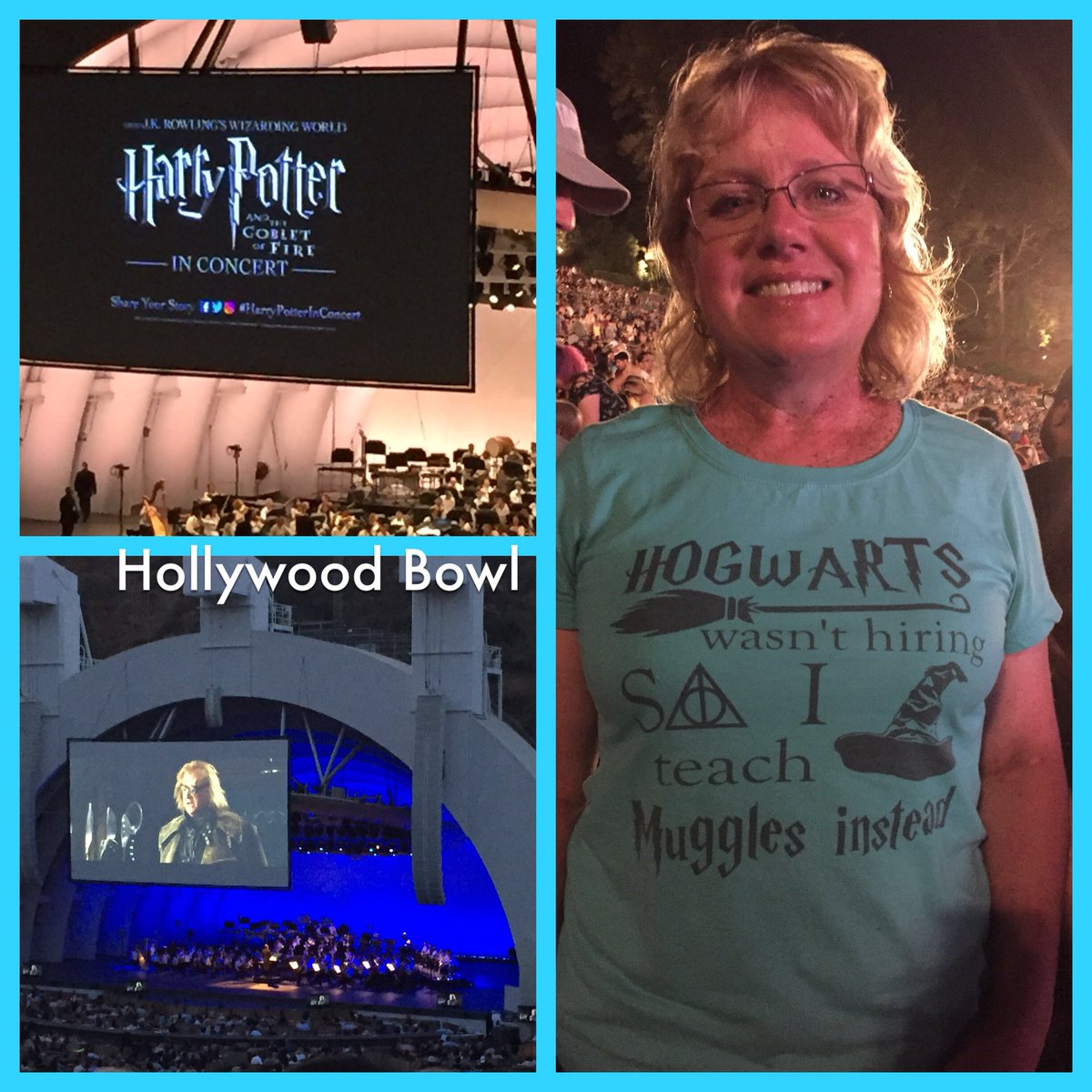 EdieRobbins1's tweet image. Teachers represent! #nerdmoment #HarryPotterInConcert