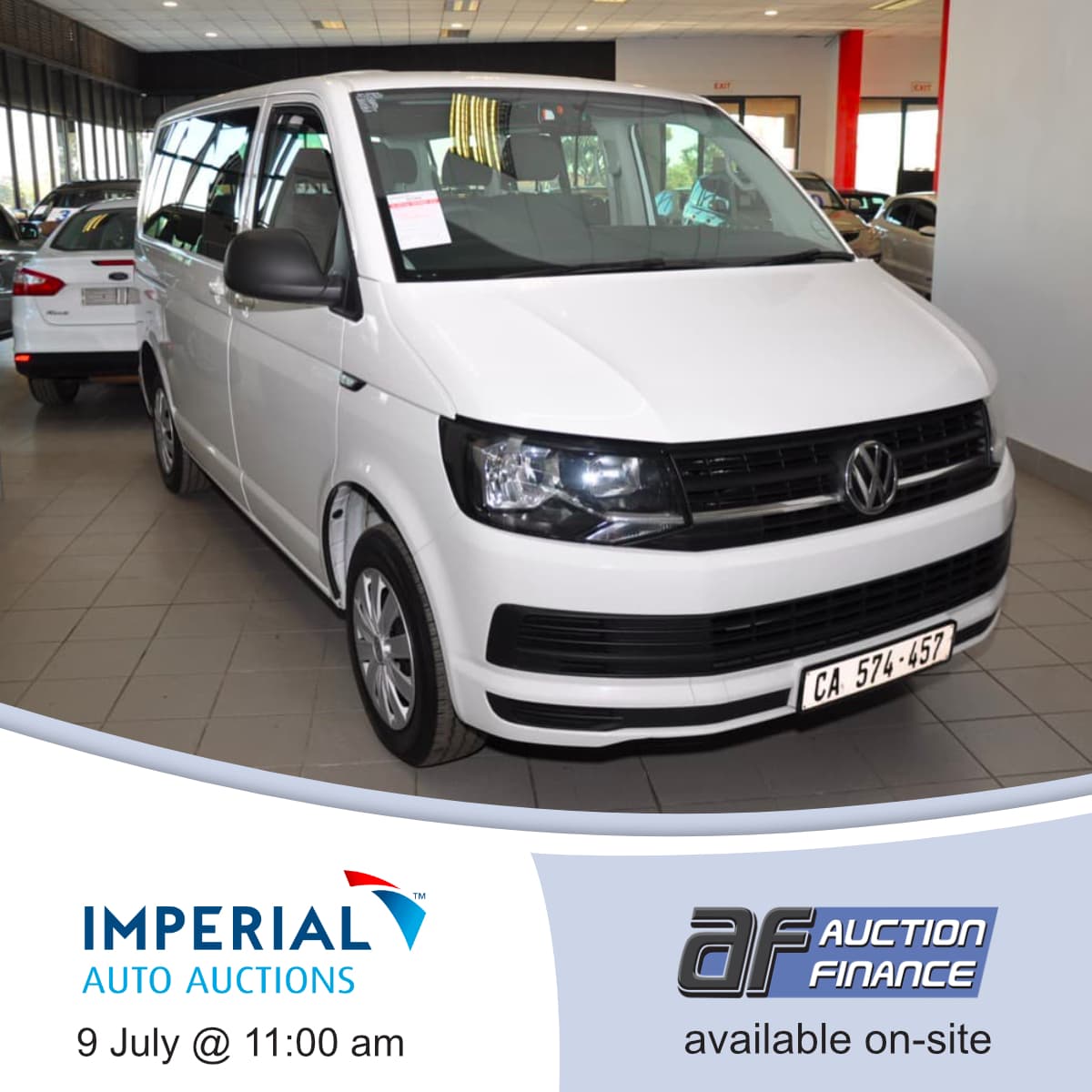 MotusAuctions's tweet photo. 2016 VOLKSWAGEN T6 KOMBI 2.0 TDi (TRENDLINE) 
ON AUCTION! Monday, 9 July at Imperial Auto Auctions. 19 Herman Rd, next to Makro Edenvale.
More info: https://t.co/hhH3CpI1nD
Mileage: 68 220 km 
Market guide value: R 411 700
#carauction #bankrepo #jhb https://t.co/YdoQNvlsQq