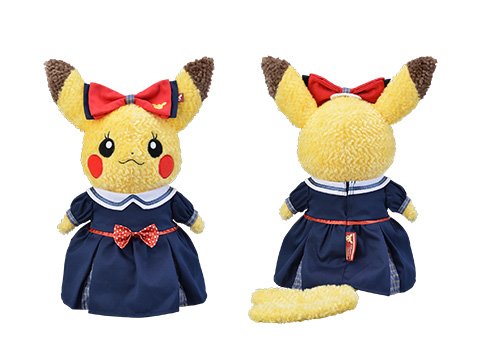 girl pikachu plush